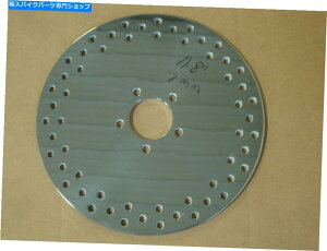 Brake Disc Rotors �n�[���[11.8 ���A�|���b�V���u���[�L���[�^�[�u�����N2 1/4�Z���^�[7mm�X�e�����X�| HARLEY 11.8 REAR POLISHED BRAKE ROTOR BLANK 2 1/4 CENTER 7MM STAINLESS STEEL�y���s�A���i�z
