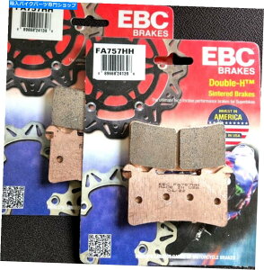 Brake Disc Rotors 2�Z�b�gEBC HH�Z���^�[�t�����g�u���[�L�p�b�hBMW M1000RR FA757HH 2 SETS EBC HH Sintered Front Brake Pads BMW M1000RR FA757HH�y���s�A���i�z