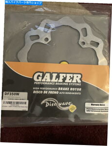 Brake Disc Rotors Galfer DF350W�E�F�[�u�u���[�L���[�^�[�V����!!!! galfer DF350w wave brake rotor NEW!!!!�y���s�A���i�z