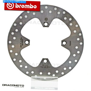 Brake Disc Rotors Triumph 1050 Tiger 2006-2014���A�u���[�L�f�B�X�N���[�^�[�u�����{ TRIUMPH 1050 TIGER 2006-2014 Rear Brake Disc Rotor BREMBO�y���s�A���i�z