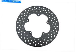 Brake Disc Rotors 11-1/2htgu[LfBXNN[o[[tX^C̓n[[_rbh\ɓK܂ 11-1/2 Drilled Front Brake Disc Clover Leaf Style fits Harley-Davidson
