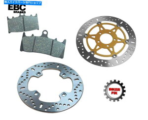 Brake Disc Rotors }nXT 125 Xi3D62/3D64j05-06 EBCtgfBXNu[L[^[pbh FITS YAMAHA XT 125 X (3D62/3D64) 05-06 EBC Front Disc Brake Rotor & Pads