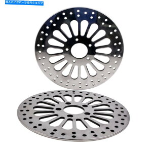 Brake Disc Rotors 2PCS 11.8C`300 mmXeX|tgu[L[^[fBXNM-RT-1100̃fBXNfBXN 2Pcs 11.8 Inch 300 mm Stainless Steel Front Brake Rotor Disc Disk for M-RT-1100