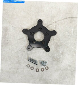 Brake Disc Rotors A[lXubNu[L[^[5{gnuzC[A_v^[Lbgn[[c[O14-20 Arlen Ness Black Brake Rotor 5-Bolt Hub Wheel Adapter Kit Harley Touring 14-20