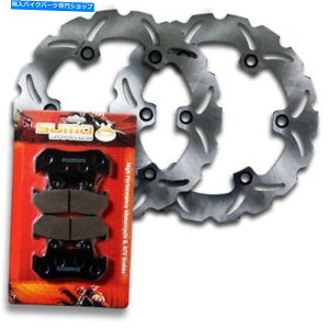 Brake Disc Rotors z_tgiu[L[^[ +pbhVF500 FC^[Zv^[i1984-1985-1986j Honda Front High Quality Brake Rotor + Pads VF500 F Interceptor (1984-1985-1986)