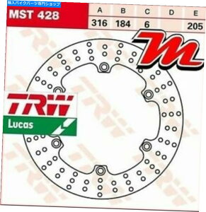 Brake Disc Rotors u[LfBXNATRW[JXMST 428z_Zg1300p[bpSC51 2002- Brake Disc Rear TRW Lucas MST 428 Honda ST 1300 Pan European SC51 2002-