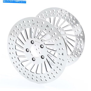 Brake Disc Rotors 11.8 "tgu[L[^[fBXNn[[X|[cX^[\tgACt@bg{[C[hLOɃtBbg 11.8" Front Brake Rotor Disc Fit For Harley Sportster Softail Fatboy Road King