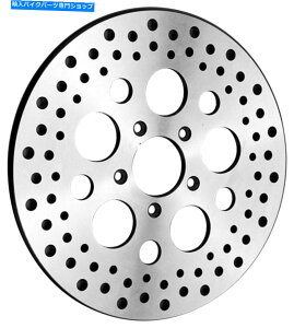Brake Disc Rotors �o�C�J�[�̑I��M-RT-1036�������A11.5 "�ۂ����u���[�L���[�^�[�n�[���[84-22 Biker's Choice M-RT-1036 Polished Rear 11.5" Round Hole Brake Rotor Harley 84-22