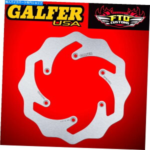 Brake Disc Rotors 2006-2017 KTM 300 XC DF607W��Galfer���A�E�F�[�u���[�^�[ Galfer Rear Wave Rotor For 2006-2017 KTM 300 XC DF607W�y���s�A���i�z