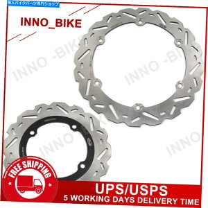Brake Disc Rotors �z���_CB500X CBR500R 2013-2018 2014 2015 2016�̃t�����g���A�u���[�L�f�B�X�N���[�^�[ Front Rear Brake Disc Rotors For Honda CB500X CBR500R 2013 - 2018 2014 2015 2016