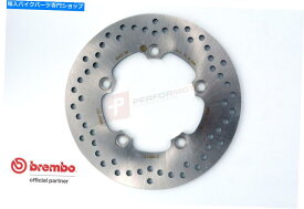 Brake Disc Rotors ヤマハYZF600 R6 03-04のブレンボリアブレーキディスクセリエロロ Brembo Rear Brake Disc Serie Oro for Yamaha YZF600 R6 03-04