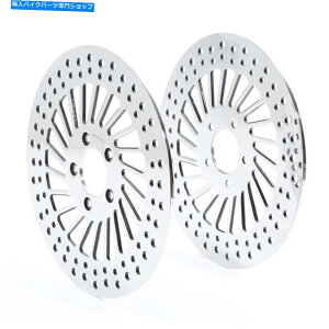 Brake Disc Rotors 11.8 "n[[Xg[g[hOChɃtBbgtgu[L[^[fBXN08-23_Ci06- 11.8" Front Brake Rotor Disc Fit For Harley Street Road Glide 08-23 Dyna 06-Up