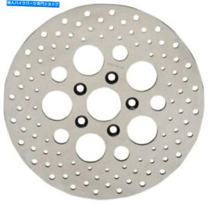 Brake Disc Rotors DSステンレスドリルブレーキローターリアハーレーデビッドソン145223 DS Stainless Drilled Brake Rotor Rear Harley Davidson 145223