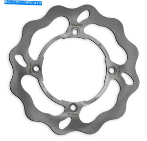 Brake Disc Rotors �X�Y�L1990-2000 DR 250 S Galfer USA�\���b�h�}�E���g�E�F�[�u�u���[�L���[�^�[ - �t�����g Suzuki 1990-2000 DR 250 S Galfer USA Solid Mount Wave Brake Rotor - Front�y���s�A���i�z
