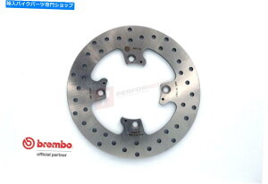 Brake Disc Rotors Triumph 1050 Sprint GT / GT SE 10-15�̂��߂̃u�����{���A�u���[�L�f�B�X�N�Z���G���� Brembo Rear Brake Disc Serie Oro for Triumph 1050 Sprint GT / GT SE 10-15�y���s�A���i�z