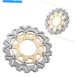 Brake Disc Rotors �t�����g�u���[�L�f�B�X�N���[�^�[�X�e�����X�X�`�[���t�B�b�g�n�X�N�o����Tr 650 Strada 650 2013-2014 Front Brake Disc Rotor Stainless Steel Fit Husqvaran TR 650 STRADA 650 2013-2014�y���s�A���i�z