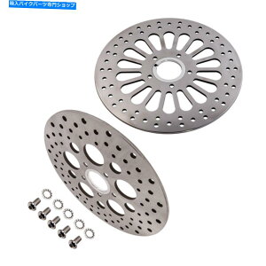 Brake Disc Rotors 11.5 "tgAu[L[^[ZbgfBXNfBXNn[[c[OXeXX`[ 11.5" Front & Rear Brake Rotor Set Disc Disk For Harley Touring Stainless Steel