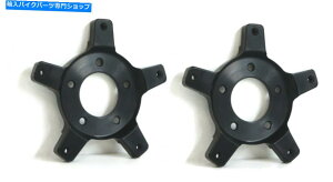 Brake Disc Rotors RCR|[lgZ359-BubNGtH[T[u[L[^[A_v^[14-21n[[FLH RC Components Z359-B Black Enforcer Brake Rotor Adapter 14-21 for Harley FLH