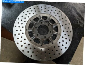 Brake Disc Rotors S̃u[LfBXNz_CB750K 41969-76[^[̃LAg Cast Iron Drilled Brake Disc Honda CB750K Four 1969-76 Rotors on carrier Retro