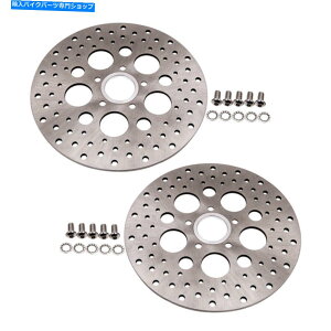 Brake Disc Rotors 2x 11.5 "292 mmAu[L[^[fBXNfBXNn[[fCrbh\\tgAC|bV 2X 11.5" 292 mm Rear Brake Rotor Disc Disk For Harley-Davidson Softail Polished