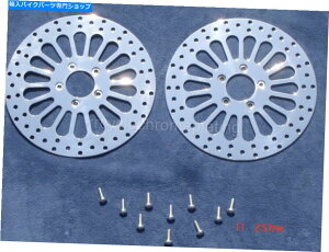 Brake Disc Rotors DNA 11.5X[p[X|[N2tgfBXN[^[84-99n[[c[OGNgObh{g DNA 11.5 Super Spoke 2 Front Disc Rotors 84-99 Harley Touring Electra Glid Bolts