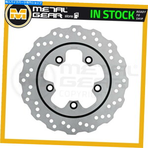 Brake Disc Rotors Suzuki GSF 600 Bandit 2000 2001 2002 2003�̃��^���Q�A�u���[�L�f�B�X�N���[�^�[���A MetalGear Brake Disc Rotor Rear for SUZUKI GSF 600 Bandit 2000 2001 2002 2003�y���s�A���i�z