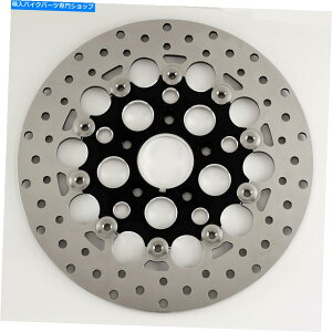 Brake Disc Rotors XeX11.5 "n[[ptgt[eBObV[^[1984-later w/ speedo notch Stainless 11.5" Front Floating Mesh Rotor for Harley 1984-Later w/ Speedo Notch