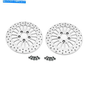 Brake Disc Rotors 11.5 "X[p[X|[NDNA[^[ZbgtgAW/{g2000-2014 HD FLSTS Springer 11.5" SUPER SPOKE DNA ROTOR SET-FRONT & REAR W/BOLTS 2000-2014 HD FLSTS SPRINGER