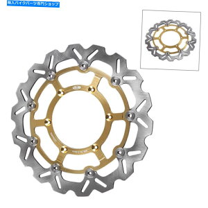 Brake Disc Rotors 1PC�t�����g�u���[�L�f�B�X�N���[�^�[�t�B�b�g�X�Y�LDRZ400SM 2005 2006 2007 2008 2009�S�[���h 1PC Front Brake Disc Rotors Fit Suzuki DRZ400SM 2005 2006 2007 2008 2009 Gold�y���s�A���i�z