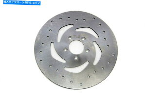 Brake Disc Rotors 11.8 "vcCɂn[[frbh\̂߂̃tgu[LfBXÑh 11.8" Drilled Front Brake Disc for Harley Davidson by V-Twin