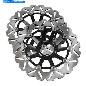 Brake Disc Rotors �z���_CB�̃t�����g�u���[�L�f�B�X�N���[�^�[600�z�[�l�b�g98-99��CB 400 SF 2002-2004 BLK Front Brake Disc Rotors for Honda CB 600 HORNET 98-99 & CB 400 SF 2002-2004 BLK�y���s�A���i�z