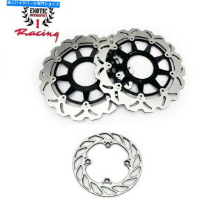 Brake Disc Rotors �z���_CBR�̐V�����t�����g�����A�u���[�L�f�B�X�N���[�^�[1000 RR 2008-2016�E�F�[�u���[�^�[ New Front & Rear Brake Disc Rotors For Honda CBR 1000 RR 2008-2016 Wave Rotors�y���s�A���i�z