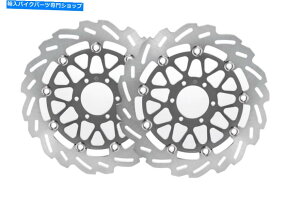 Brake Disc Rotors }nXJR400 95-00tgu[LfBXN[^[Zbgg Yamaha XJR400 95-00 Front Brake Disc Rotor Set Wave