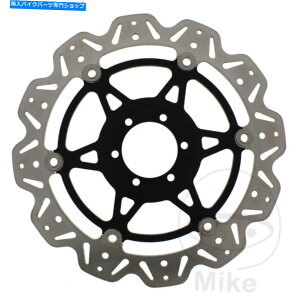 Brake Disc Rotors EBC�t�����g�u���[�L�f�B�X�NVee���[�^�[�u���b�N���}�nSZR 660 1995-1996 EBC Front Brake Disc Vee Rotor Black Yamaha SZR 660 1995-1996