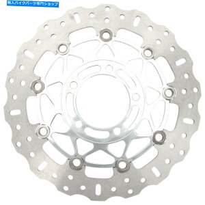 Brake Disc Rotors ZX14�R���N�[���p�̖����ꂽ�v�����C�g�֊s�t�����g�u���[�L���[�^�[EBC MD4155cc Polished Pro-Lite Contour Front Brake Rotor EBC MD4155CC For ZX14 Concours�y���s�A���i�z