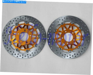 Brake Disc Rotors �X�Y�LRG125 GSF250 RGV 250 GSX-R 400 GK76A�p�̃t���[�g�t�����g�u���[�L�f�B�X�N���[�^�[ Floating Front Brake Disc Rotor For Suzuki RG125 GSF250 RGV 250 GSX-R 400 GK76A�y���s�A���i�z