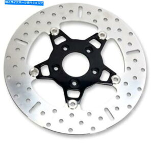 Brake Disc Rotors EBC 5�{�^���t���[�e�B���O���E���h���C�h�o���h�u���[�L���[�^�[�u���b�N��FSD010BLK EBC 5-Button Floating Round Wide Band Brake Rotor Black #FSD010BLK�y���s�A���i�z