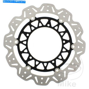Brake Disc Rotors EBC�t�����g�u���[�L�f�B�X�NVee���[�^�[�u���b�N���}�nFZ1 1000 S FAZER 2007 EBC Front Brake Disc Vee Rotor Black Yamaha FZ1 1000 S Fazer 2007