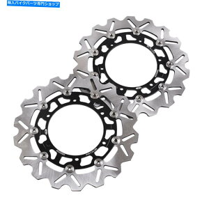Brake Disc Rotors }nYZF R6 1999-2002TDM 900 2002-2014p2xtgu[LfBXN[^[X`[ 2x Front Brake Disc Rotors Steel For Yamaha YZF R6 1999-2002 & TDM 900 2002-2014