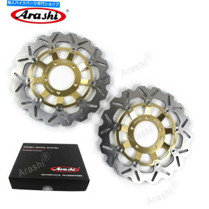 Brake Disc Rotors �X�g���[�g�g���v��675R 2009 2010 2011 2012 G0D�p�̃A���V�t�����g�u���[�L�f�B�X�N���[�^�[ Arashi Front Brake Disc Rotors For STREET TRIPLE 675R 2009 2010 2011 2012 G0D�y���s�A���i�z