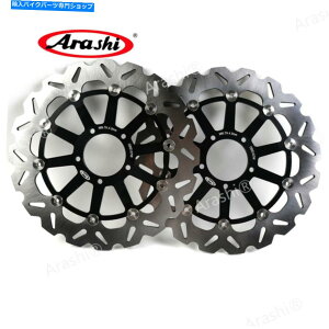 Brake Disc Rotors �h�D�J�e�B�n�C�p�[���^�[��950 / SP 2019 2020 2021�p�A���V�t�����g�u���[�L�f�B�X�N���[�^�[ Arashi Front Brake Discs Rotors For Ducati Hypermotard 950 / SP 2019 2020 2021�y���s�A���i�z