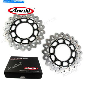 Brake Disc Rotors ���}�nYZF R6 2017 2018 2019 2020 YZF-R6 YZFR6 BK�p�̃A���V�t�����g�u���[�L���[�^�[ Arashi Front Brake Rotors For YAMAHA YZF R6 2017 2018 2019 2020 YZF-R6 YZFR6 BK�y���s�A���i�z