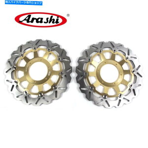 Brake Disc Rotors Honda CBR 929RR 2000-2001 929 RR�p��Arashi CNC�t���[�g�t�����g�u���[�L�f�B�X�N���[�^�[ Arashi CNC Floating Front Brake Disc Rotor for Honda CBR 929RR 2000-2001 929 RR�y���s�A���i�z