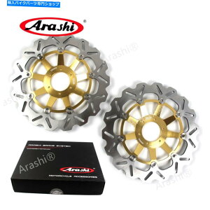 Brake Disc Rotors Honda CB-1300 CB1300 CB 1300 2001 2001 2002 G0D��Arashi�t�����g�u���[�L�f�B�X�N���[�^�[ Arashi Front Brake Disc Rotors For Honda CB-1300 CB1300 CB 1300 2001 2002 G0D�y���s�A���i�z