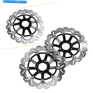 Brake Disc Rotors tgu[LfBXN[^[oCN/EtBbgHonda CBR1100XX 1997-1998 Front Brake Discs Rotors Motorcycle Left/Right Fit for Honda CBR1100XX 1997-1998
