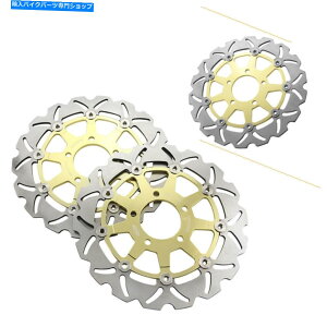 Brake Disc Rotors �X�Y�L�p�̃t�����g�u���[�L�f�B�X�N���[�^�[�Z�b�gGSX 600F GSF Bandit SV 650 SV 650S���[�^�[ Front Brake Disc Rotors Set for SUZUKI GSX 600F GSF BANDIT SV 650 SV 650S Motor�y���s�A���i�z