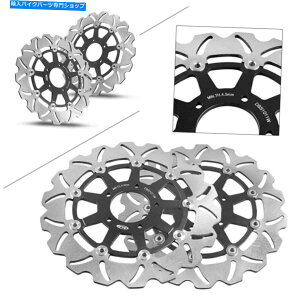 Brake Disc Rotors XYLDL v-strom 650 2004-2006 v-strom 1000̃tgtgu[LfBXN[^[ Floating Front Brake Disc Rotor For Suzuki DL V-Strom 650 2004-2006 V-Strom 1000