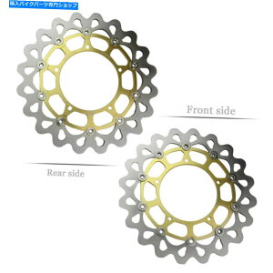 Brake Disc Rotors }nYZF R1 04-06 FZ1 06-14 FZ1 FAZER ABS 07 GOLD̃tgu[LfBXN[^[ Front Brake Disc Rotors For Yamaha YZF R1 04-06 FZ1 06-14 FZ1 FAZER ABS 07 Gold