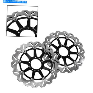 Brake Disc Rotors 2x���[�^�[�t���[�e�B���O�t�����g�u���[�L�f�B�X�N���[�^�[�h�D�J�e�B�����X�^�[1100S ABS 2009-2010 2x Motor Floating Front Brake Disc Rotor For Ducati Monster 1100S ABS 2009-2010