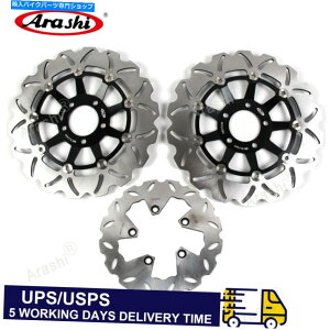 Brake Disc Rotors �yUSA �yUSA�zFront Rear Brake Rotors Fit Suzuki GSX1200 INAZUMA 1999 - 2002 2000 2001�y���s�A���i�z